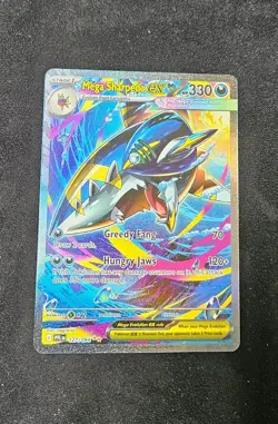 Mega Sharpedo EX 127/094 Me02: Phantasmal Flames Pokemon TCG - Image 1