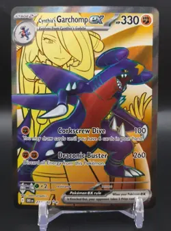 Pokemon - Cynthia's Garchomp ex 215/182 - Destined Rivals Ultra Rare - Image 1