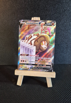 Pokemon SWSH08: Fusion Strike Sandaconda V (Alternate Full Art) #252/264 NM - Image 1