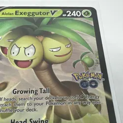 Alolan Exeggutor V Pokemon TCG - Black Star Promo - SWSH225 - Image 5
