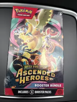 Pokemon TCG: Mega Evolution Ascended Heroes Booster Bundle - New Factory Sealed - Image 1