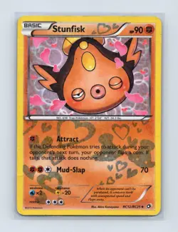 Stunfisk RC12/RC25 Holo Legendary Treasures: Radiant Collection Pokemon Holo LP - Image 1