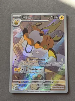 Pokemon Raichu 211/193 S&V Paldea Evolved English Edition Mint - Image 3