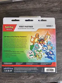Pokemon First Partner Illustration Collection Series 1 Promo Box - Image 3