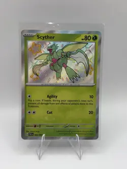 Pokemon TCG Scyther Holo Rare Paldean Fates 095/091 SV - Image 1