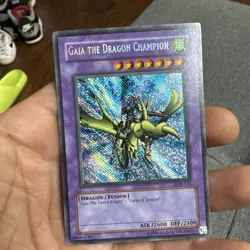 Gaia the Dragon Champion LOB-125 The Legend of Blue Eyes White Unlimited NM - Image 1