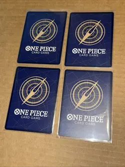One Piece OP-14 SR Bundle (Law, Jinbe, Gecko Moria, Ms. All Sunday) Set Of 4 NM - Image 4