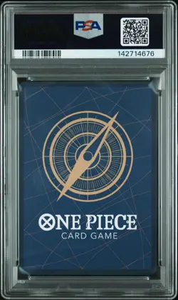 2025 ONE PIECE OP11-A FIST OF DIVINE SPEED #005 LUFFY-TAROU PSA 10 - Image 2