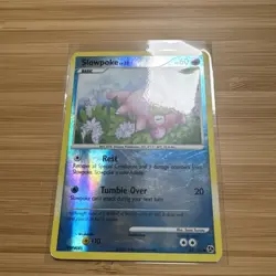 Slowpoke Reverse Holo 82/106 D&P Great Encounters Pokemon Card [2008] TCG - Image 2