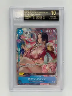 BLACK LABEL BGS 10 BOA HANCOCK ONE PIECE CARD ST03-013 PRB01 JPN ALTERNATE ART - Image 1