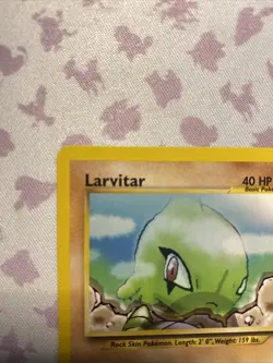 Pokemon Neo Discovery Larvitar Common Card 57/75 NM - Image 2
