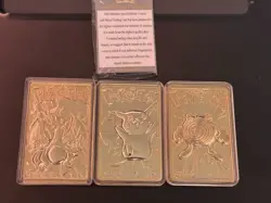 gold plated pokemon cards 1999 - Image 2