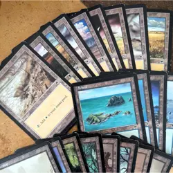 Vintage 93/97 Border Basic Lands Lot x50 (10 ea) MTG Magic: The Gathering - Image 2