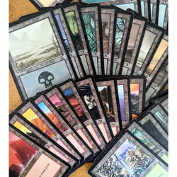 Vintage 93/97 Border Basic Lands Lot x50 (10 ea) MTG Magic: The Gathering - Image 4