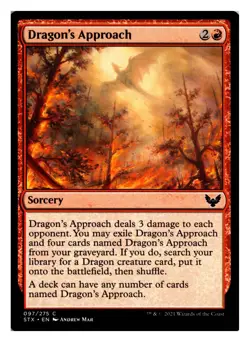 Dragon's Approach 97 C Strixhaven: School of Mages NM - Image 1