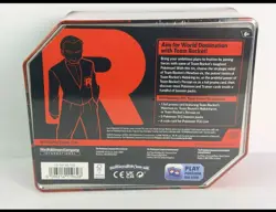 Ships Same Day NEW SEALED POKEMON TCG S&V MEWTWO DESTINED RIVALS TEAM ROCKET TIN - Image 3