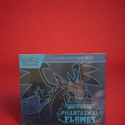 Pokemon TCG Mega Evolution Phantasmal Flames Elite Trainer Box - Factory Sealed - Image 1