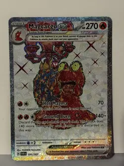 Magcargo ex - 191/167 SV06: Twilight Masquerade NM Pokemon Fast Shipping - Image 1