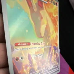 Pokemon Rapidash 189/182 Illustration Rare Destined Rivals NM 🔥 - Image 4
