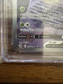Celebi V 245/264 Ultra Rare - Pokemon Fusion Strike CGC 9.5 - Image 2