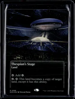 Thespian's Stage - 89 - Foil - EOE - NM - MTG Magic the Gathering - Image 1