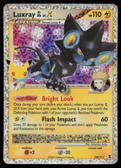 Luxray GL LV.X 109/111 Celebrations: Classic Collection Pokemon NM - Image 1