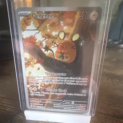 The Pokemon Company Dedenne Full Art Holo POR 091/068 70HP Basic English - Image 1