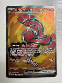 Oricorio EX 110/94 & 18/94 Pokemon Phantasmal Flames Ultra Rare English Full Art - Image 3