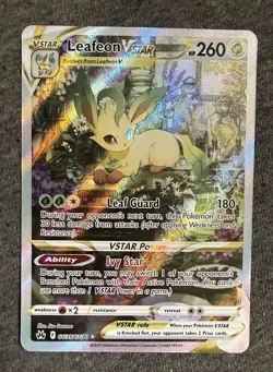 Pokemon Leafeon VSTAR GG35 SIR Crown Zenith - Image 1