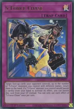 LIOV-EN077 S-Force Chase 1st Edition Ultra Rare Near Mint YuGiOh TCG - Image 1