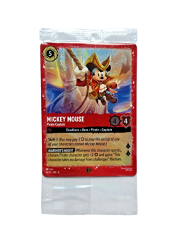 Mickey Mouse Pirate Captain - Disney Lorcana Foil Promo 18/P2🔥🔥🔥 - Image 1