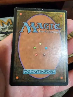 5th Edition MTG 1 Underground River Magic - Image 2