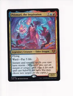 MAGIC THE GATHERING MTG SECRETS OF STRIXHAVEN PRISMARI, THE INSPIRATION - Image 1