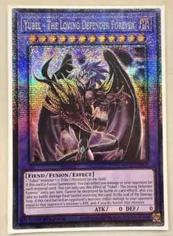 Yugioh! 1x Yubel The Loving Defender Forever MP25-EN001 Starlight Rare 1st Ed NM - Image 1