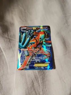 Pokemon TCG Deoxys EX Holo Full Art Team Plasma Good Condition - Image 1