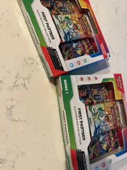 Pokemon First Partner Illustrator Collection Sealed Lot of (2) Boxes Promo - Image 4