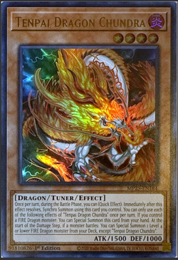 Yugioh - Tenpai Dragon Chundra - MP25-EN184 - Ultra Rare - NM/M - Image 1