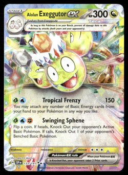 Alolan Exeggutor Ex 133/191 Surging Sparks Double Rare Holo Pokemon TCG - Image 1