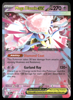 Mega Diancie ex - 041/094 Phantasmal Flames (PFL) Pokemon TCG - Image 1