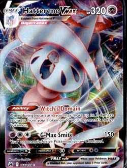 Hatterene VMAX - 066/159 Crown Zenith Pokemon TCG - Image 1