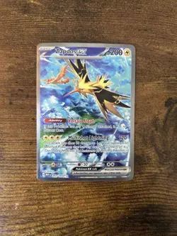 Pokemon SV: 151 - Zapdos ex Special Illustration Rare 202/165 - Image 1