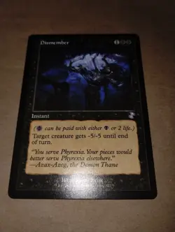 Dismember NM Time Spiral Remastered Non-foil MTG Magic: The Gathering Mint - Image 1