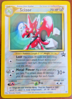 Pokemon black star 33 Scizor - Image 1