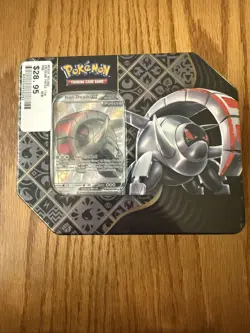Pokemon Scarlet & Violet Paldean Fates Iron Treads Ex Tin. Factory Sealed. - Image 1