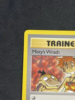 Pokemon Misty's Wrath 114/132 - LP - 1st Edition Gym Heroes 2000 WotC - Image 3