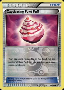 Captivating Poke Puff - Reverse Holo - Steam Siege 99/114 - NM - Pokemon - Image 1
