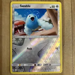Swablu - 79/111 - Common Reverse Holo - S&M: Crimson Invasion - Pokemon TCG - Image 1