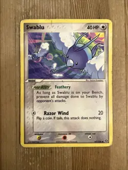 Pokemon TCG Swablu EX Emerald 67/106 Regular Common HP - Image 1