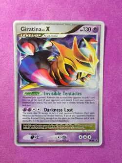 Pokemon - Giratina LV.X - DP38 Diamond & Pearl Black Star Promo Holo - LP - Image 1