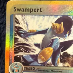 Pokemon Swampert - Reverse Holo Ruby and Sapphire 2003 13/109 NM/VLP - Image 2